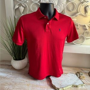 Polo by Ralph Lauren Big Boys (10/12) Red Performance Polo Shirt